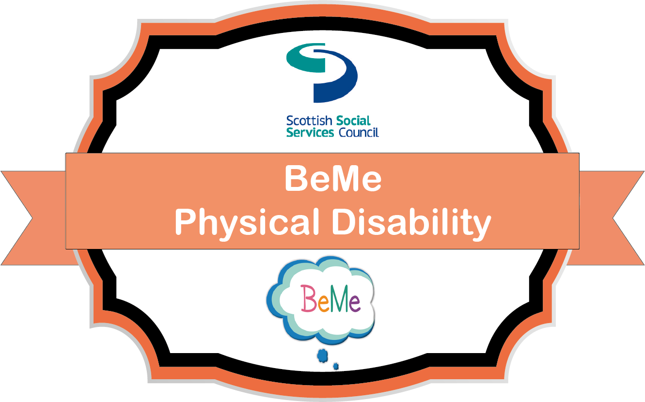 Physical disability Badge Template