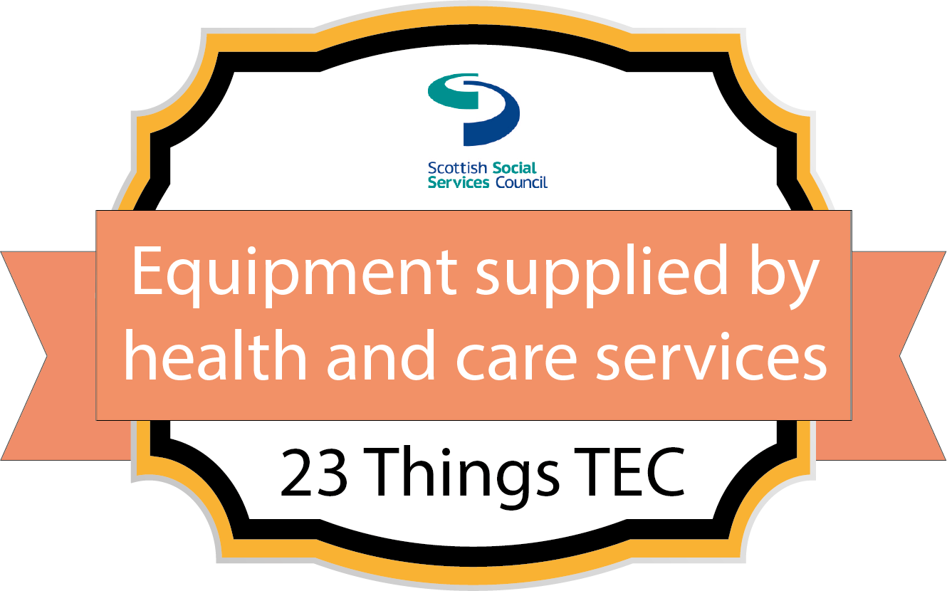 16 - Equipment supplied by health and care services
