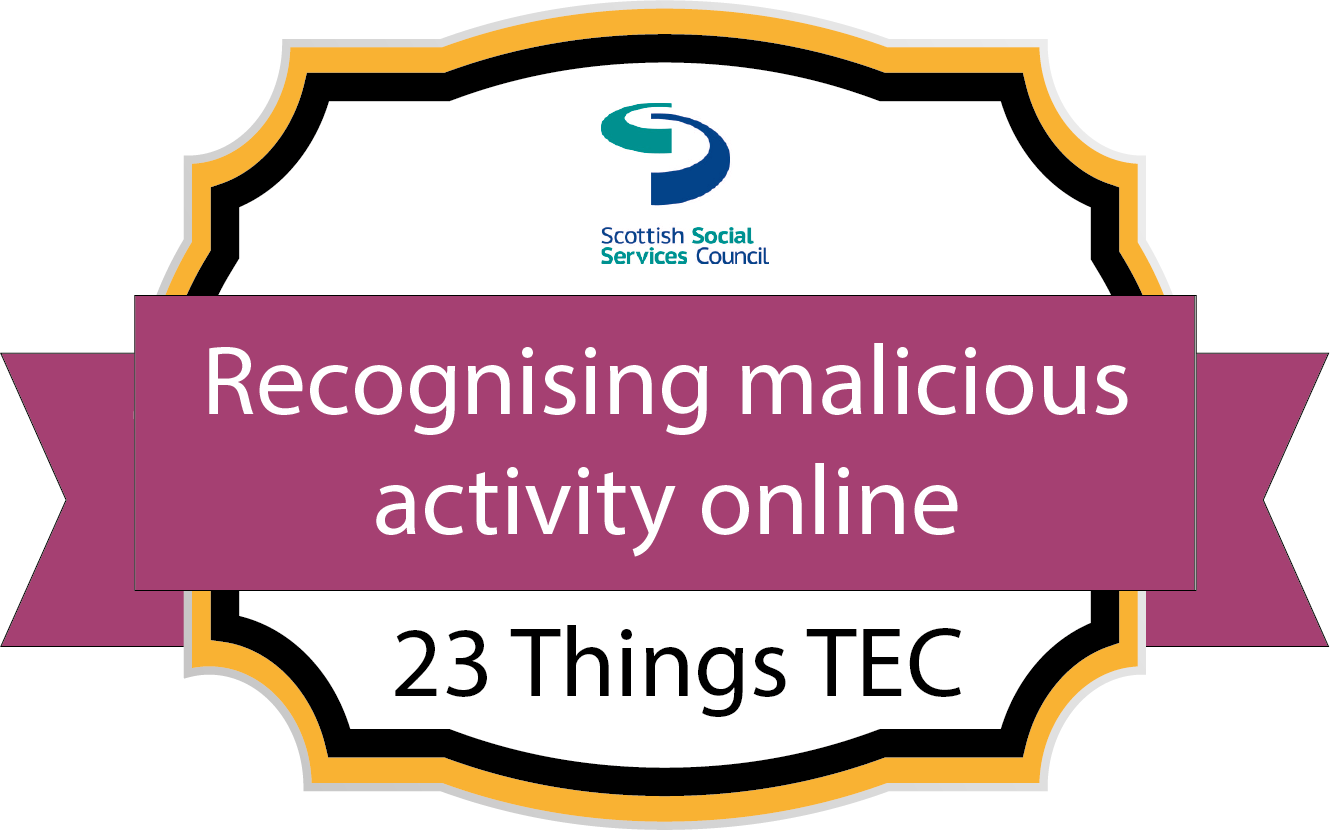 18 - Recognising malicious activity