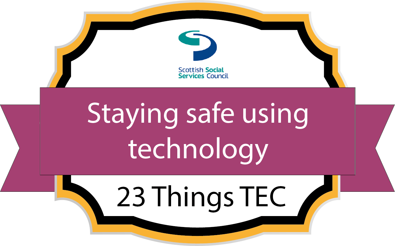 19 - Staying safe using technology