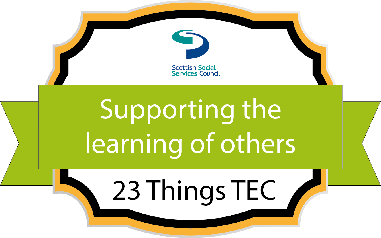 7 - Supporting the learning of others
